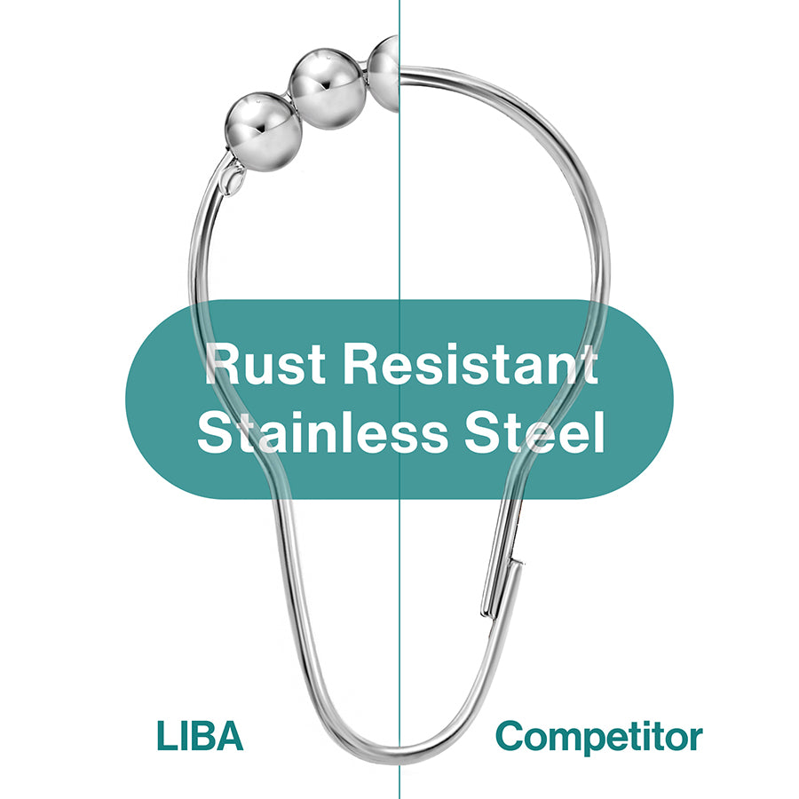 Rust Resistant Shower Rings