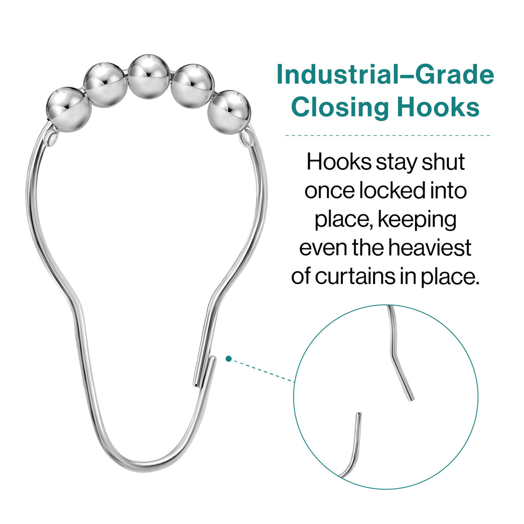 Industrial Grade Closing Hook Shower Ring
